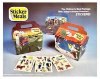sticker meals ad from the 1970s