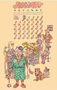 a poster for saturday returns