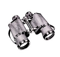 a pair of binoculars on a white background